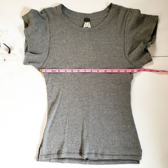 Free People We The Free Flutter Sleeve Tee NWT - Picture 6 of 7